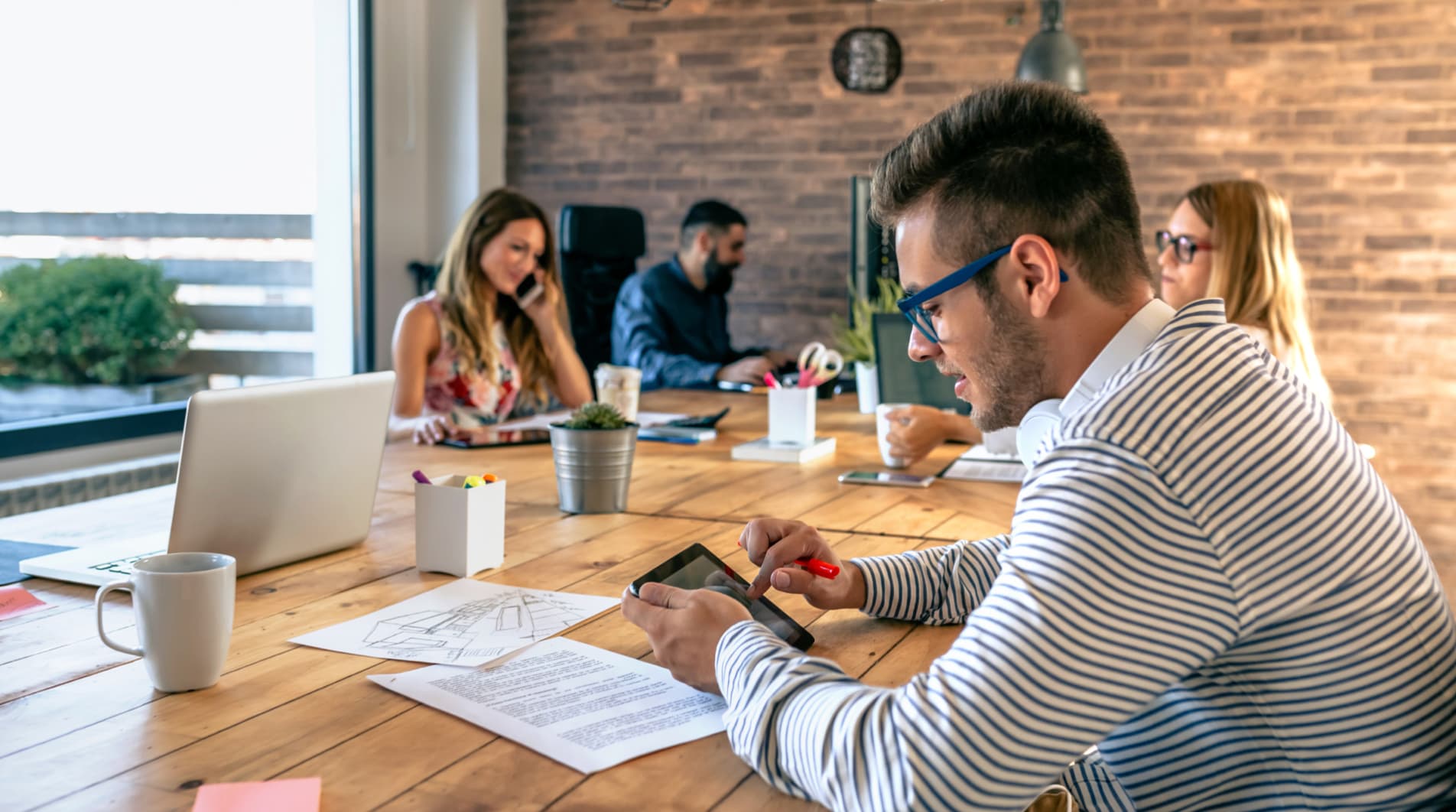 coworking office layout